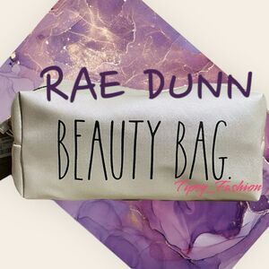 Rae Dunn Makeup Toiletries Cosmetic Travel bag